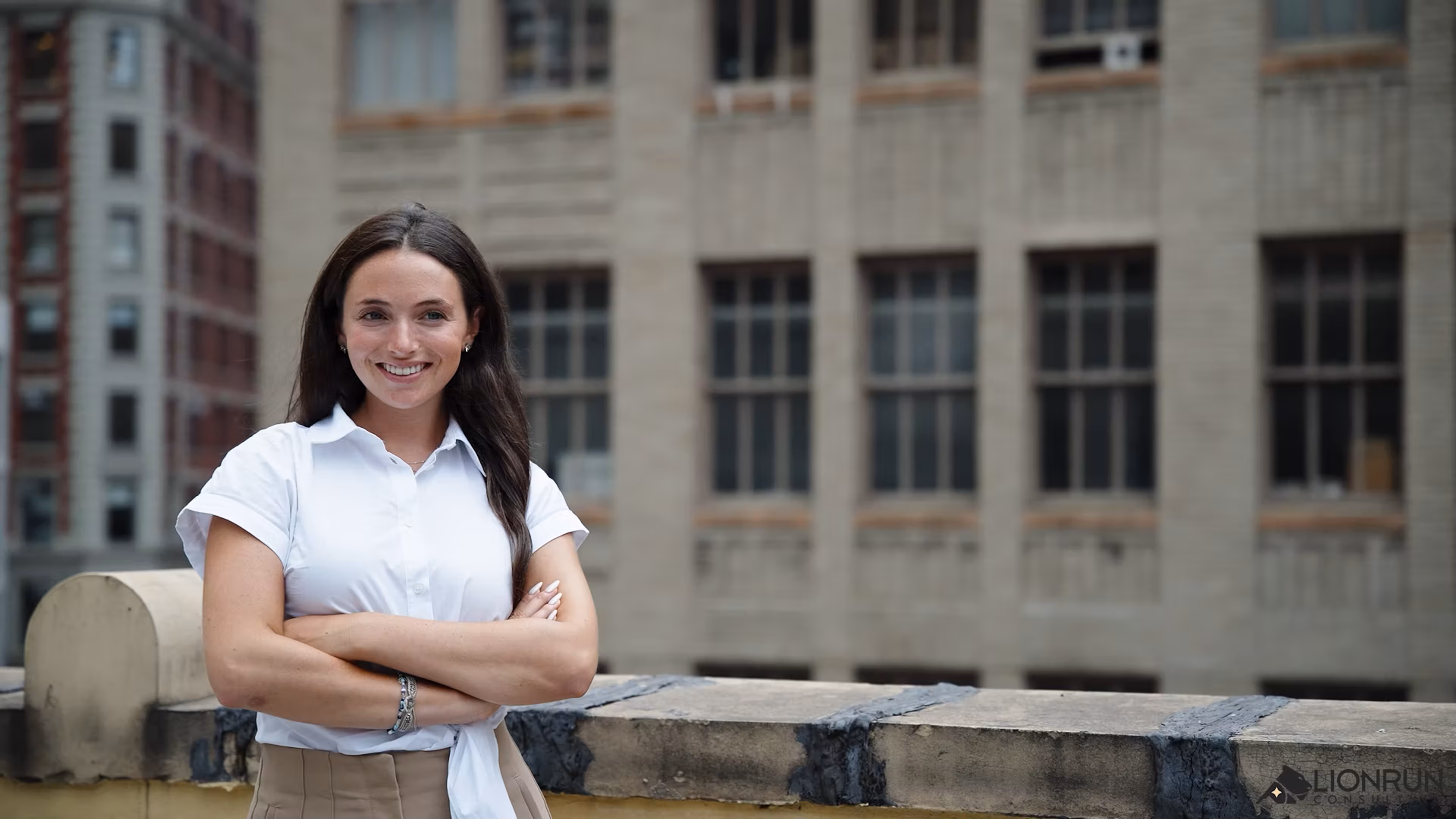 A business portrait created for a branded film